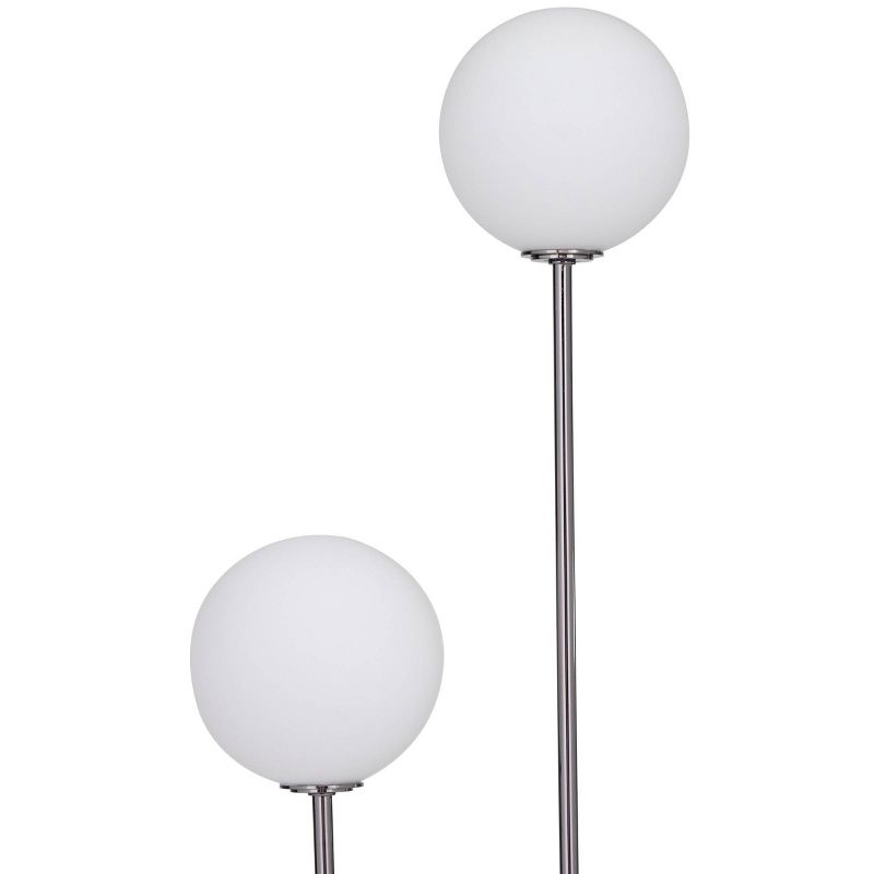 2-Light Marble Orb Table Lamp with Marble Base - Olivia & May, 3 of 8