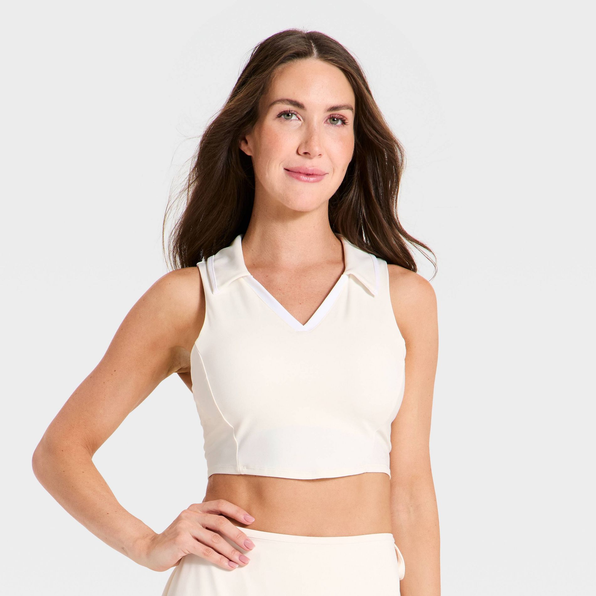 Women's Everyday Soft Light Support Polo Sports Bra - All In Motion™