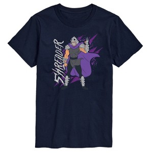 Men's - Teenage Mutant Ninja Turtles - Shredder Slash Short Sleeve Graphic T-Shirt - 1 of 4