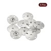 Unique Bargains Alloy Invisible Durable High Hardness Buckle Fasteners Press Studs Buttons 5 Pcs - 3 of 4