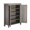 FC Design Modern 2-Door Shoe Storge Cabinet for 15 Pairs of Shoes - image 4 of 4