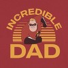 Men's The Incredible Dad Short Sleeve T-Shirt - Red - 2 of 3