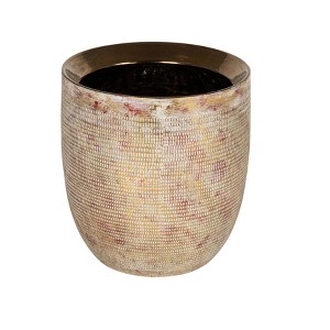 Storied Home Textured Stoneware Planter - 1 of 4