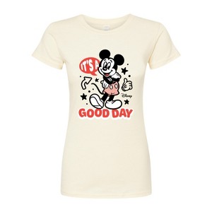 Women's - Disney - Mickey & Friends Fitted Graphic T-Shirt - 1 of 3