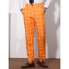 Lars Amadeus Men's Business Plaid Casual Slim Fit Checked Dress Trousers - 2 of 4