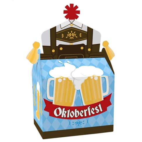 Snel Onderzoek het duif Big Dot Of Happiness Oktoberfest - Treat Box Party Favors - Beer Festival  Goodie Gable Boxes - Set Of 12 : Target