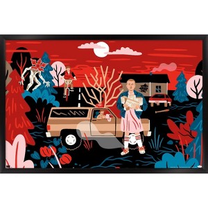 Trends International Netflix Stranger Things: Season 4 - Monique Exclusive Framed Wall Poster Prints - 1 of 4