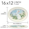 Certified International 12" Easter Morning Oval Platter - 4 of 4