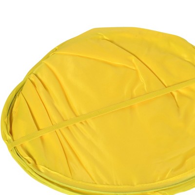 Adjustable Yellow Dog Agility Training Set with Carrying Bag