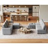 Oversized U-Shaped Sectional Sofa with Storage & Convertible Chaise, Removable Chenille Cover for Living Room or Office - 4 of 4