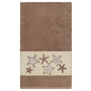 Linum Home Textiles 100% Turkish Cotton LYDIA Embellished Towel Set - 1 of 1
