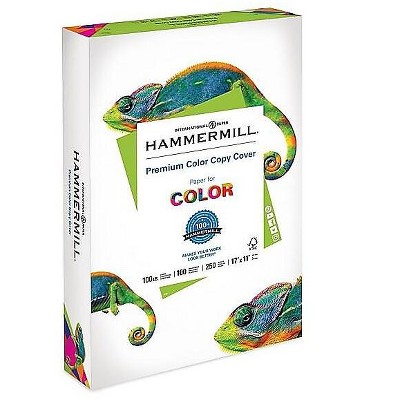 Hammermill Copier Digital Cover Stock 60 lbs. 17 x 11 Photo White 250 Sheets 122556
