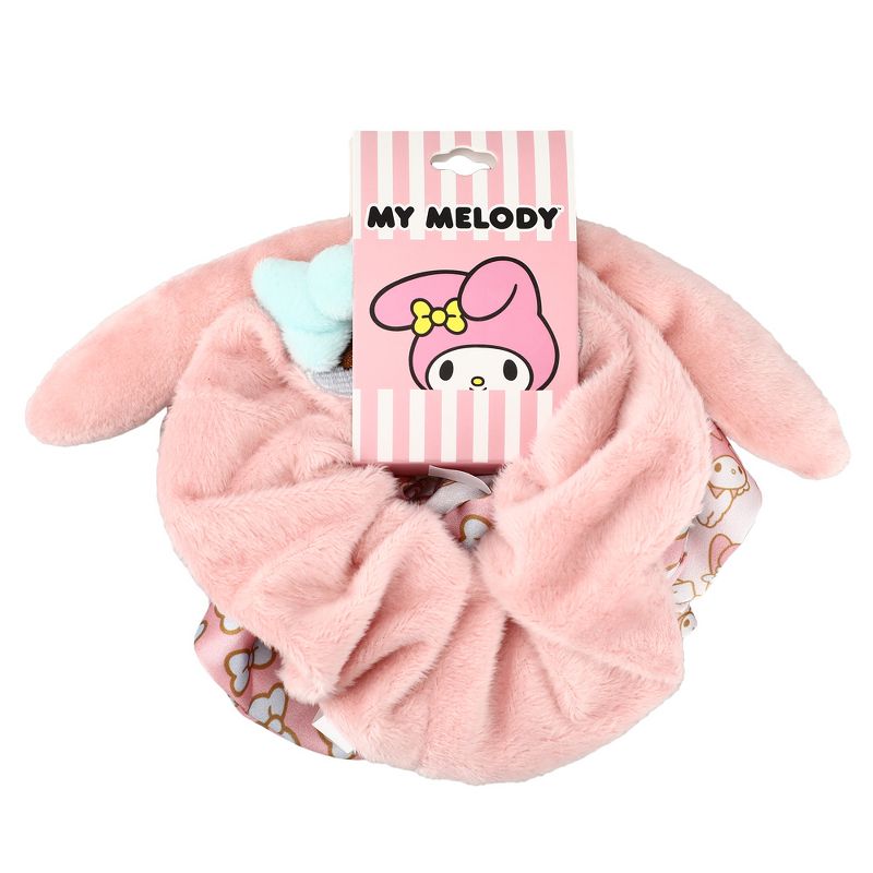 Sanrio My Melody Scrunchy 3-Pack, 2 of 3