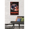 Trends International NFL Chicago Bears - Neon Helmet 23 Framed Wall Poster Prints - 2 of 4
