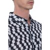 HAPPY BAY Men's Hawaiian Shirt Fashion Button Down Short Sleeves Holidays Aloha Party Casual Tops Summer Beaches Shirts for Men - 3 of 4