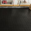 GlasFlength Carpet Tiles 12 Pack 12" Interlocking Deck Tiles 6613LBS Weight Capacity Waterproof for Bathroom Balcony, Black, 12"*12"*0.43" - 2 of 4
