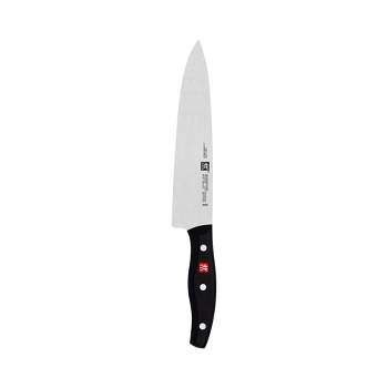 ZWILLING TWIN Signature 8-inch German Chef Knife, Kitchen Knife, Stainless Steel Knife, Black