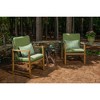 Casual Cushion Solid Sunbrella Fabric 1-Piece Indoor/Outdoor Club Chair Cushion, 22"W x 44"L - 2 of 4
