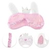 Unique Bargains Fleece Long Ear Cats Eye Mask 1 Pc - 3 of 4