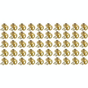 Poolzilla Wood Deck Brass Anchor with Collar for Safety Cover - Universal Fit - 1 of 4
