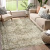 Vintage Area Rugs for Living Room, Washable Carpet Indoor Non Slip Large Area Rugs, Soft Low Pile Rug Foldable Floor Rug - 4 of 4