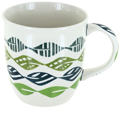 Blue Rose Polish Pottery Francesca Coffee Mug