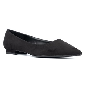 Fashion To Figure Women's Bailey Ballet Flat - Wide Width - 1 of 4