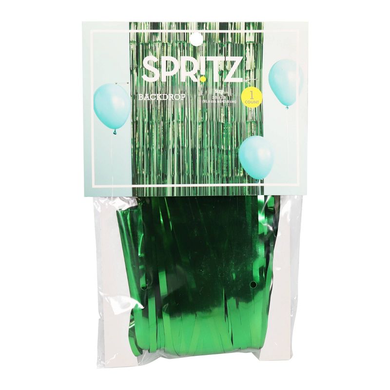 Fringe Party Backdrop Green - Spritz&#8482;, 2 of 9