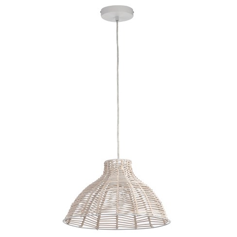 Target rattan store pendant light