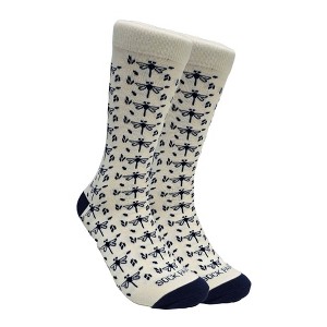 Firefly Pattern Socks from the Sock Panda (Men's Sizes Adult Large) - 1 of 4