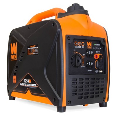 WEN 56125i 1250-Watt Gas-Powered Inverter Generator