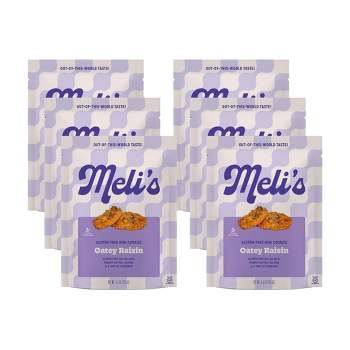 Meli's Gluten-Free Oatey Raisin Cookie Mix - Case of 6/4.5 oz