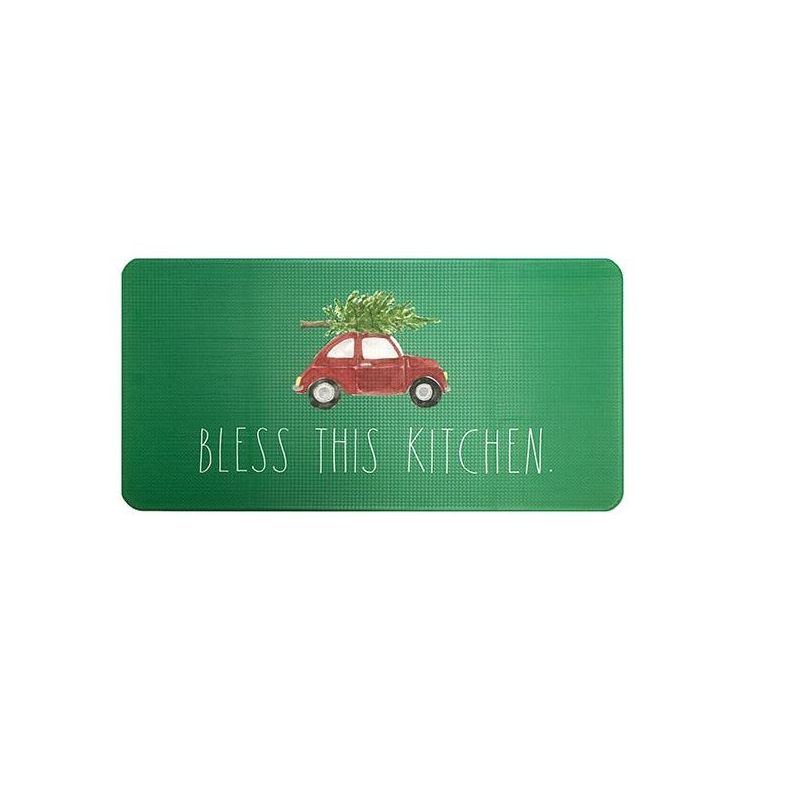 Rae Dunn by Designstyles "Bless This Kitchen" Mat, Beautiful Home Decor, Perfect in any Space, 1 of 6