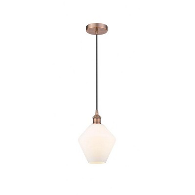 Cindyrella - 1 Light Mini Pendant In Industrial Style-11.25 Inches Tall and 8 Inches Wide