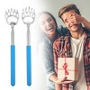 Unique Bargains Extendable Bear Claw Stainless Steel Back Scratcher for Men and Women - 2 of 4