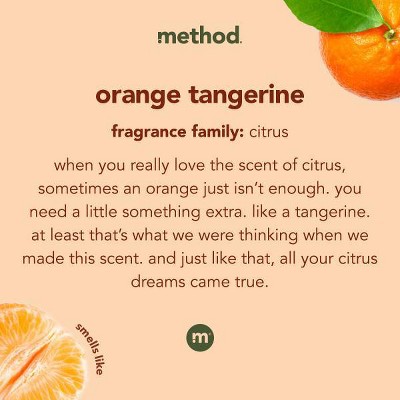 Method Orange Tangerine Daily Granite Cleaner Spray Bottle - 28 fl oz