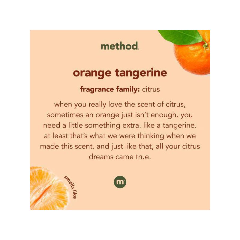 Method Mandarin Orange Cleaning Products Daily Granite Spray Bottle - 28 fl oz, 5 of 9