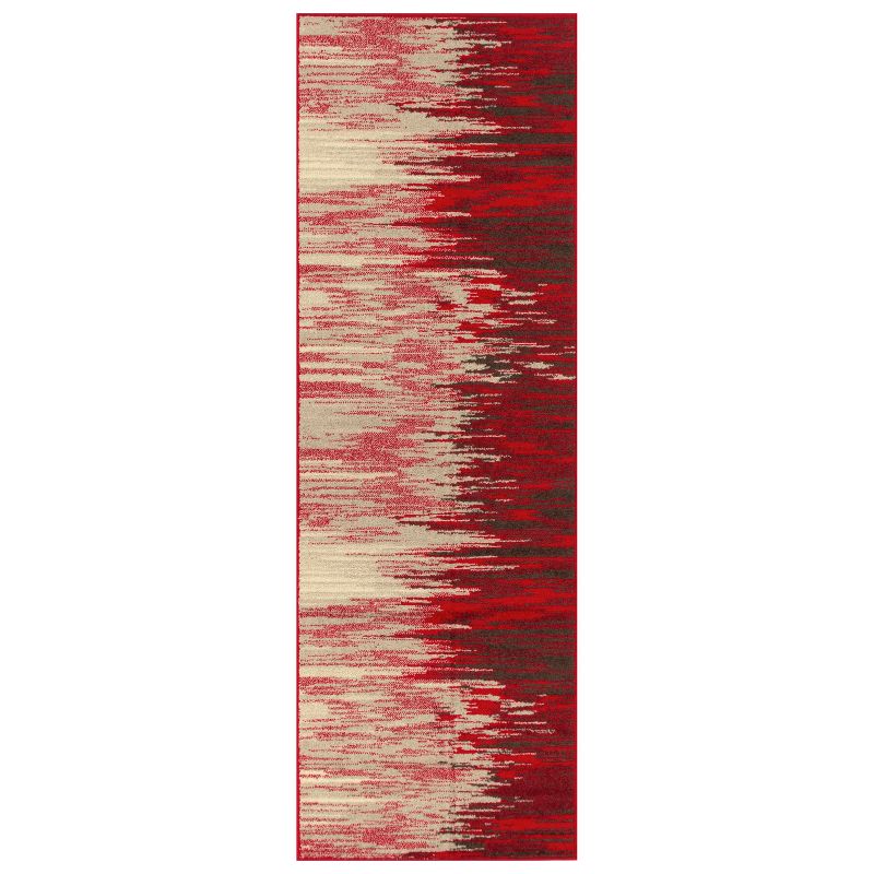 Abstract Multi-Color Modern Contemporary Transitional Eclectic High-Traffic Long-Lasting Indoor Area Rug by Blue Nile Mills, 1 of 10