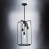 Urban Ambiance Luxury Urban Loft Pendant Light,  22.875"H x 14.5"W,  Midnight Black Finish, UHP3281 - 3 of 4