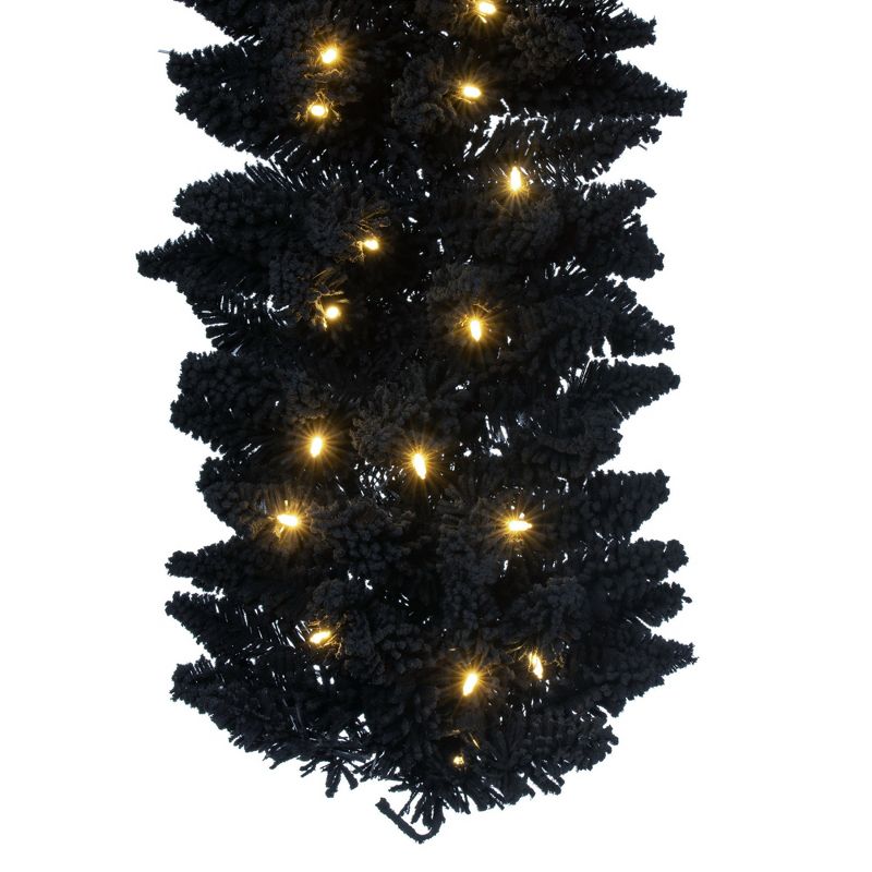 Vickerman Artifical Flocked Black Fir Collection, 2 of 7