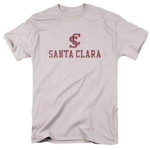 Men's Santa Clara University Official Distressed Primary Logo T-Shirt - 1 of 4