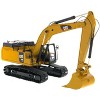 CAT Caterpillar 349F L XE Hydraulic Excavator with Operator "High Line" Series 1/50 Diecast Model by Diecast Masters - 4 of 4