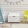 Vynxaria Bear-Shaped Toy Chest: Stylish Storage & Seating for Kids' Rooms - 3 of 4