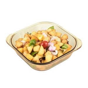 SharpChef Serve N' Store Square Glass Bakeware, Oven, Microwave, Freezer & Dishwasher Safe, 2.6 qt / 2.5 L - 1 of 3