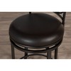 Trevelian Swivel Counter Height Barstool Coffee Brown - Hillsdale Furniture - image 4 of 4