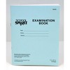 School Smart Examination Blue Books, 7 x 8-1/2 Inches, 32 Pages, Pack of 50 - 2 of 4