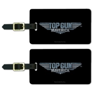 Top Gun Maverick Logo Luggage ID Tags Set of 2 - 1 of 4