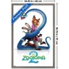 Trends International Disney Zootopia 2 (2025) - Teaser One Sheet Framed Wall Poster Prints - 3 of 4