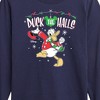 Boys' - Disney - Duck The Halls Donald Duck Christmas Long Sleeve Graphic T-Shirt - 2 of 4