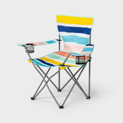 Photo 1 of Adult Outdoor Portable Chair Stripe - Sun Squad